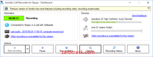 Amolto Call Recorder for Skype Crack 