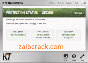 K7 TotalSecurity 16.0.0550 Crack Plus Product Number Free Download