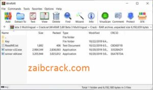 WinRAR 6.02 (64-bit) Crack Plus Serial Number Free 2021 Download