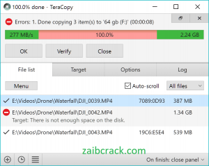 TeraCopy Pro v3.7 Crack Plus Serial Number Free Download 2021