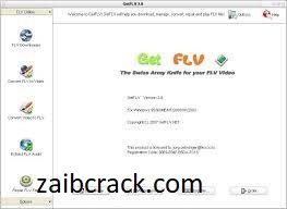 GetFLV 30.2111.1718 Crack Plus Product Number Free Download