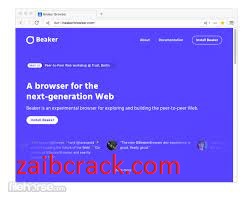 Beaker Browser 1.1.0 Crack Plus Serial Number Free Download