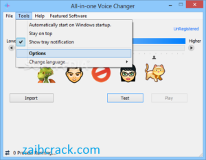 All-In-One Voice Changer 1.5 Crack Plus Serial Number Free Download