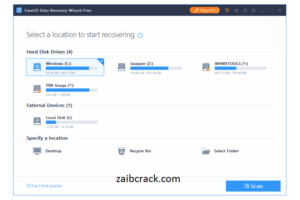 EaseUS Data Recovery Wizard 14.4.0 Crack Plus Keygen Free Download
