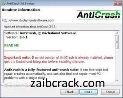 AntiCrash Full Crack 